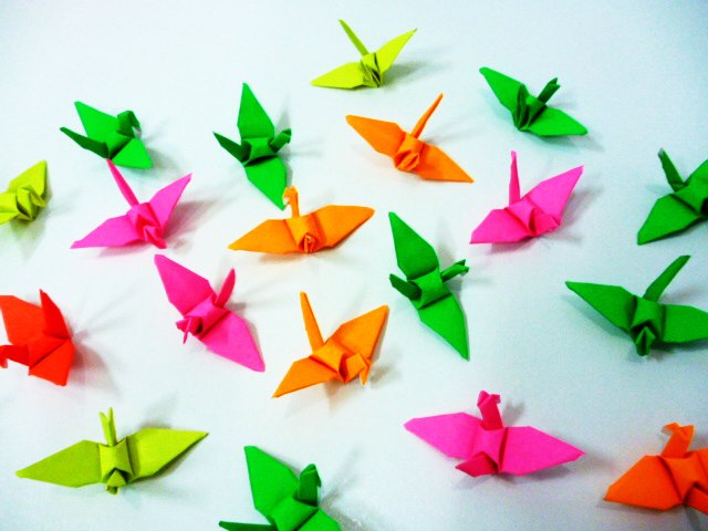 Nghệ thuật gấp giấy Origami: Cách gấp hạc