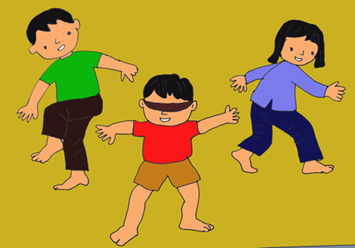 Trò chơi dân gian - Bịt mắt bắt dê