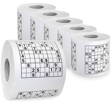 Giấy vệ sinh sudoku